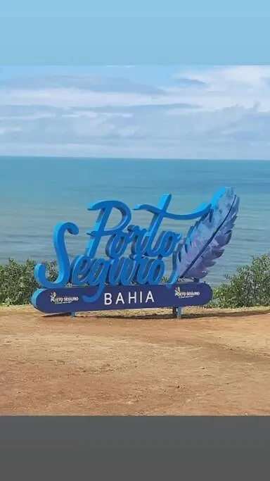 Apto 250Mt Praia Coroa Vermelha 2 Quartos Com Ar Condicionado 포르투세구로