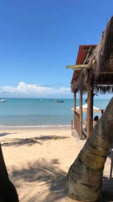 아파트 Apto 250Mt Praia Coroa Vermelha 2 Quartos Com Ar Condicionado 포르투세구로